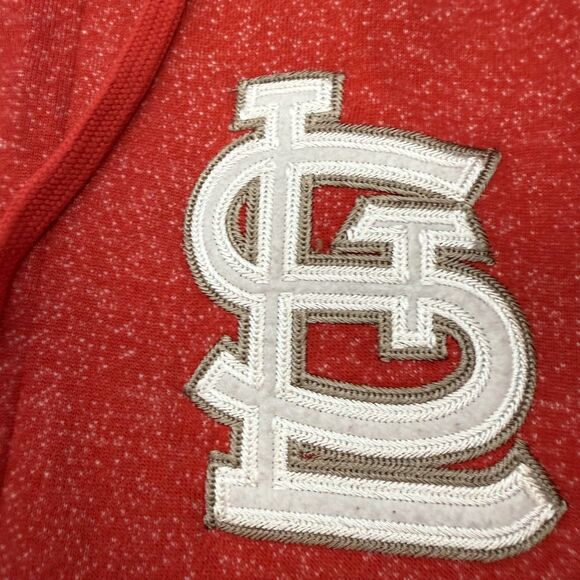 St. Louis Cardinals Stitches Men's Zip Up Jacket Size Large Large Back Logo - Picture 2 of 12